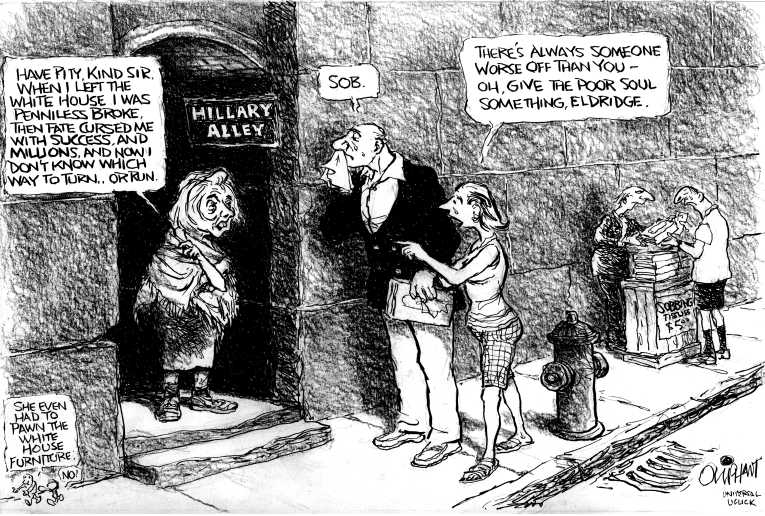 Political/Editorial Cartoon by Pat Oliphant, Universal Press Syndicate on In Other News