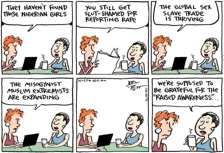 Political/Editorial Cartoon by Joel Pett, Lexington Herald-Leader, CWS/CartoonArts Intl. on In Other News