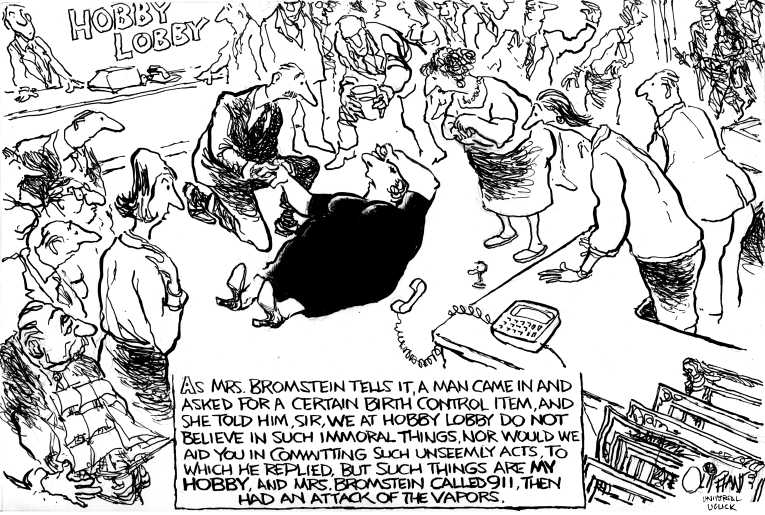 Political/Editorial Cartoon by Pat Oliphant, Universal Press Syndicate on In Other News