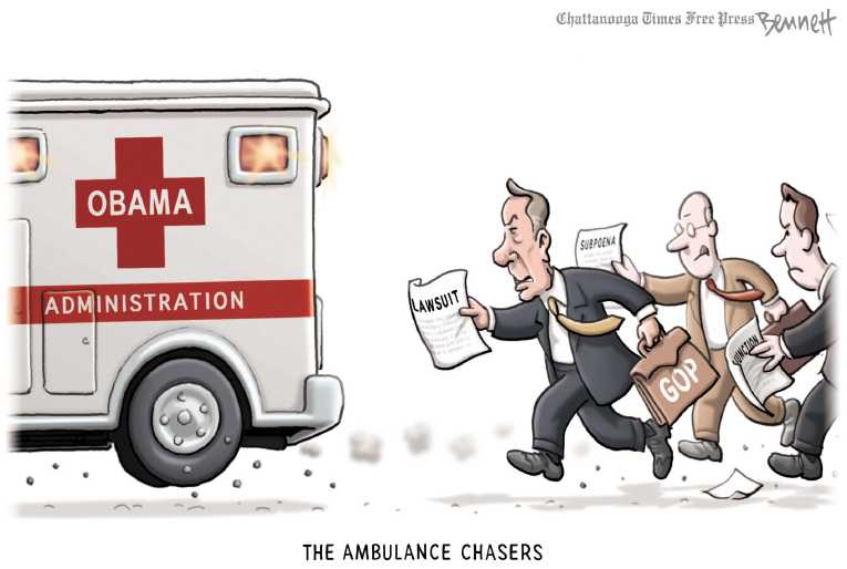 Political/Editorial Cartoon by Clay Bennett, Chattanooga Times Free Press on In Other News
