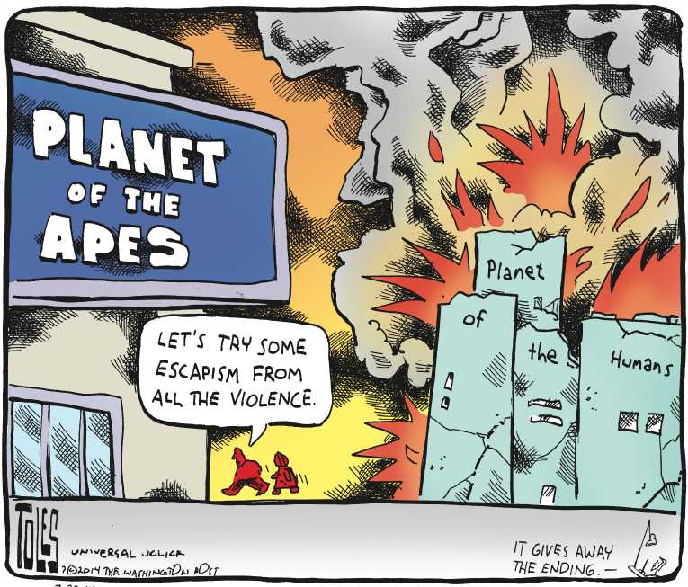 Political/Editorial Cartoon by Tom Toles, Washington Post on In Other News
