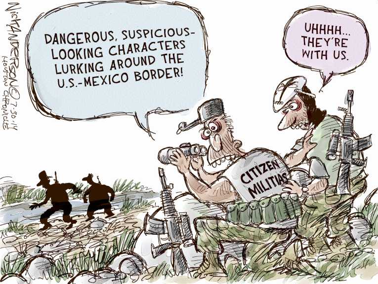 Political/Editorial Cartoon by Nick Anderson, Houston Chronicle on In Other News