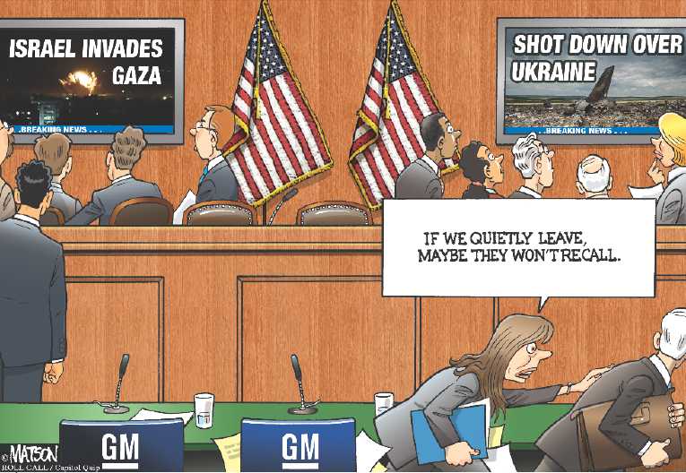 Political/Editorial Cartoon by RJ Matson, Cagle Cartoons on In Other News