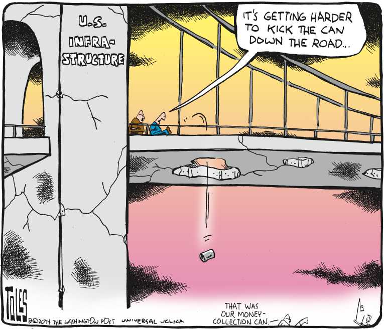 Political/Editorial Cartoon by Tom Toles, Washington Post on In Other News
