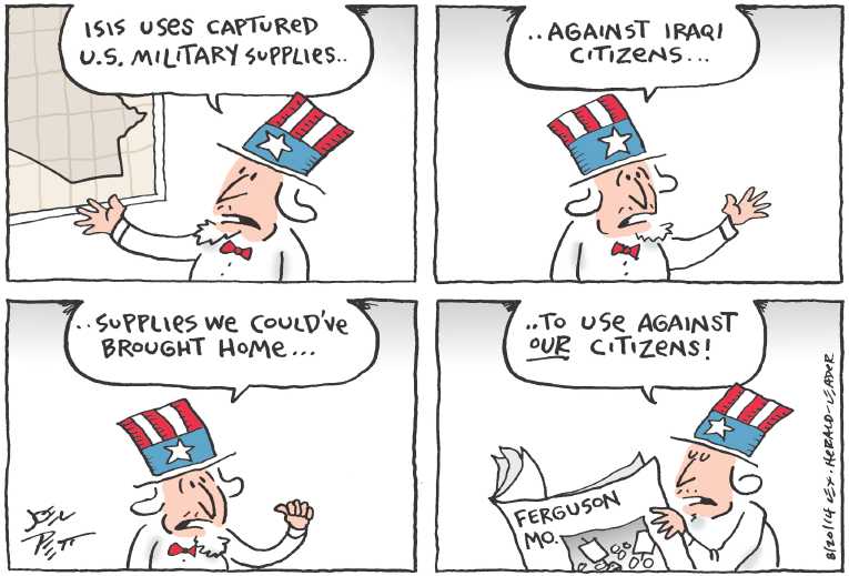 Political/Editorial Cartoon by Ted Rall on Iraq Battles for Survival