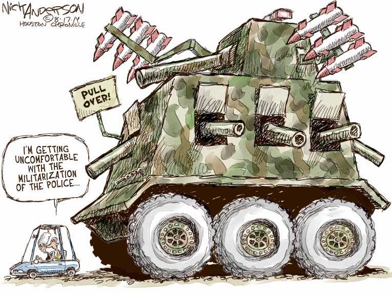 Political/Editorial Cartoon by Nick Anderson, Houston Chronicle on In Other News