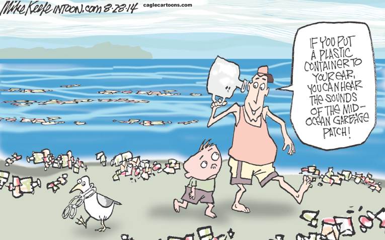 Political/Editorial Cartoon by Mike Keefe, Denver Post on In Other News