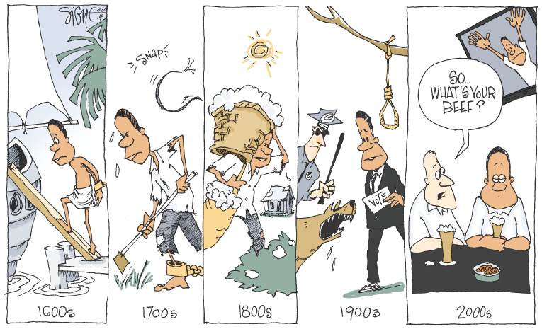 Political/Editorial Cartoon by Signe Wilkinson, Philadelphia Daily News on In Other News