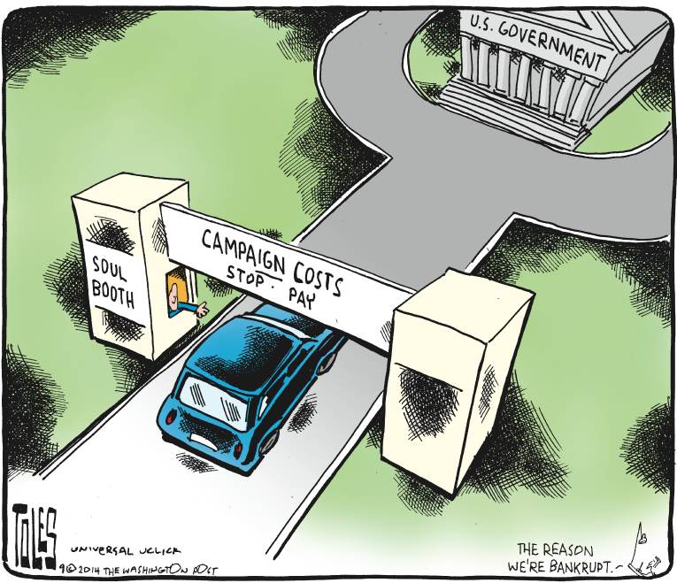Political/Editorial Cartoon by Tom Toles, Washington Post on In Other News