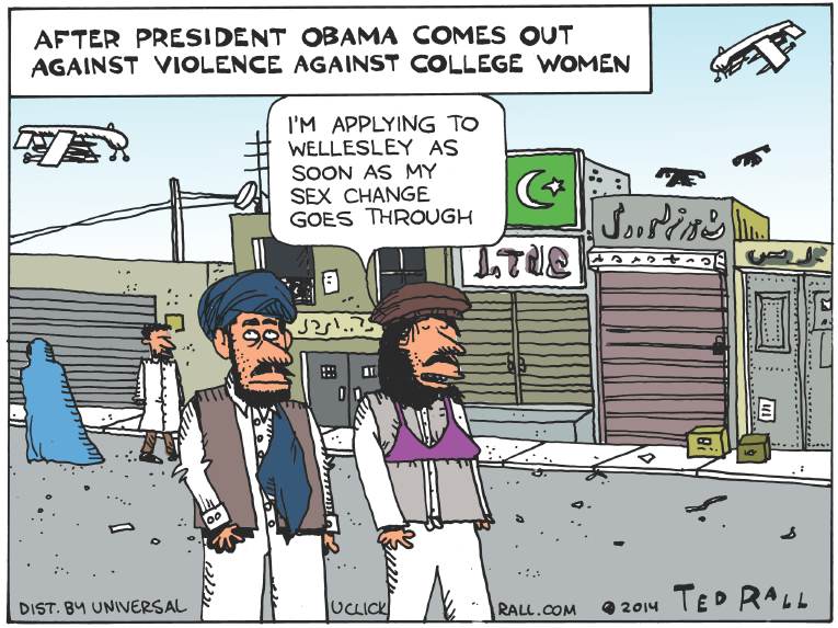 Political/Editorial Cartoon by Ted Rall on In Other News