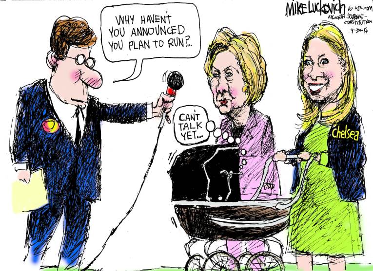 Political/Editorial Cartoon by Mike Luckovich, Atlanta Journal-Constitution on In Other News