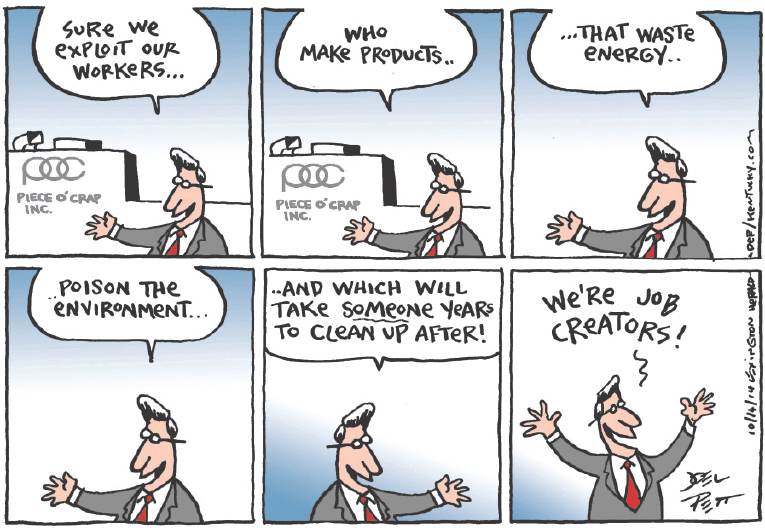 Political/Editorial Cartoon by Joel Pett, Lexington Herald-Leader, CWS/CartoonArts Intl. on Military Budget Increased