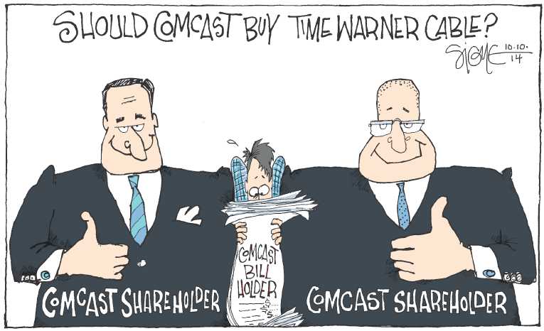 Political/Editorial Cartoon by Signe Wilkinson, Philadelphia Daily News on Stock Market Flucuating Wildly