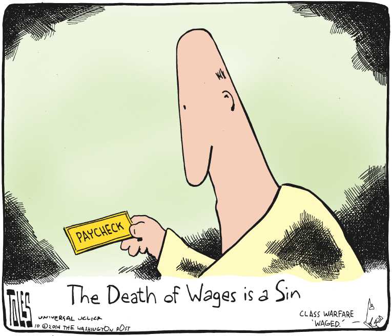 Political/Editorial Cartoon by Tom Toles, Washington Post on Stock Market Flucuating Wildly