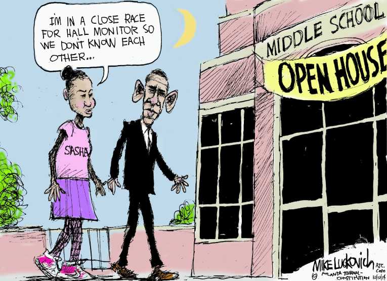 Political/Editorial Cartoon by Mike Luckovich, Atlanta Journal-Constitution on In Other News