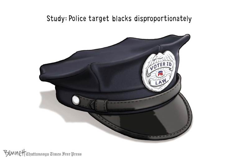 Political/Editorial Cartoon by Clay Bennett, Chattanooga Times Free Press on In Other News