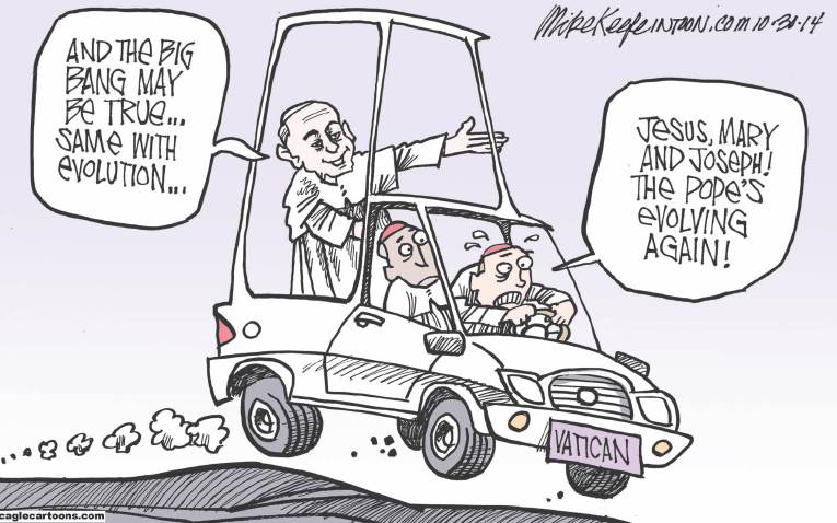 Political/Editorial Cartoon by Mike Keefe, Denver Post on In Other News