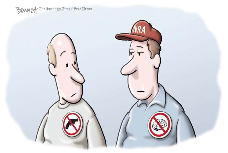 Political/Editorial Cartoon by Clay Bennett, Chattanooga Times Free Press on In Other News