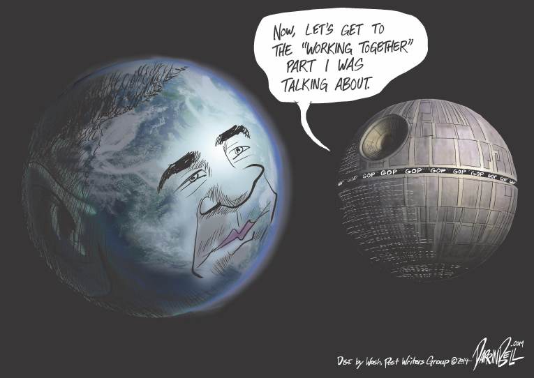 Political/Editorial Cartoon by Darrin Bell, Washington Post Writers Group on Major Changes Promised