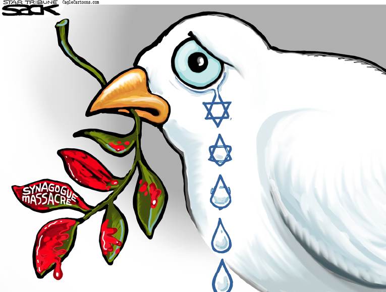 Political/Editorial Cartoon by Steve Sack, Minneapolis Star Tribune on In Other News