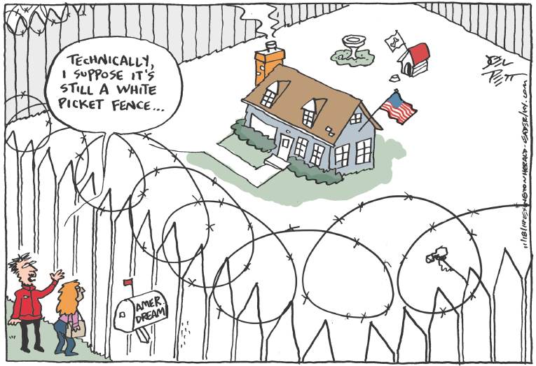 Political/Editorial Cartoon by Joel Pett, Lexington Herald-Leader, CWS/CartoonArts Intl. on In Other News