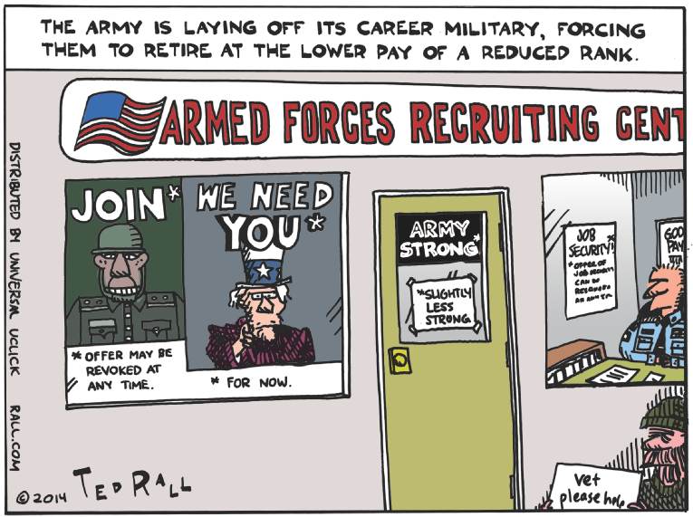 Political/Editorial Cartoon by Ted Rall on In Other News