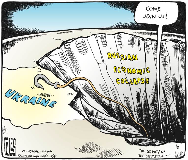 Political/Editorial Cartoon by Tom Toles, Washington Post on In Other News