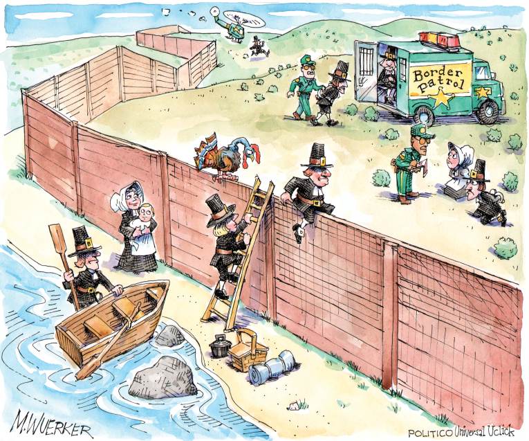 Political/Editorial Cartoon by Matt Wuerker, Politico on Obama Defies Republicans