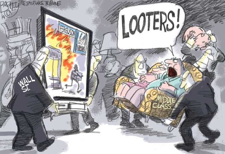 Political/Editorial Cartoon by Pat Bagley, Salt Lake Tribune on Black Friday Sluggish