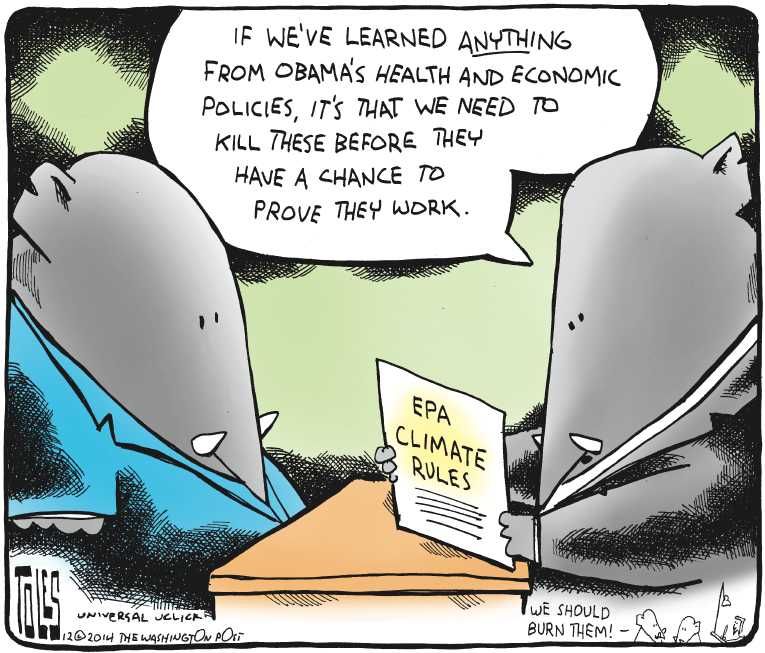 Political/Editorial Cartoon by Tom Toles, Washington Post on In Other News