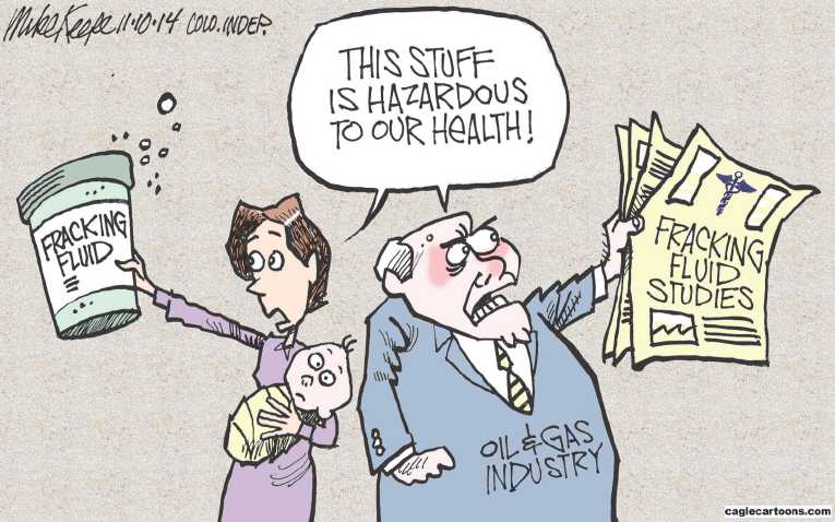 Political/Editorial Cartoon by Mike Keefe, Denver Post on In Other News