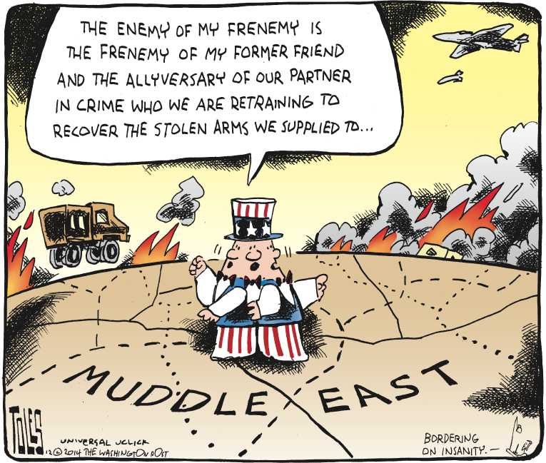 Political/Editorial Cartoon by Tom Toles, Washington Post on In Other News