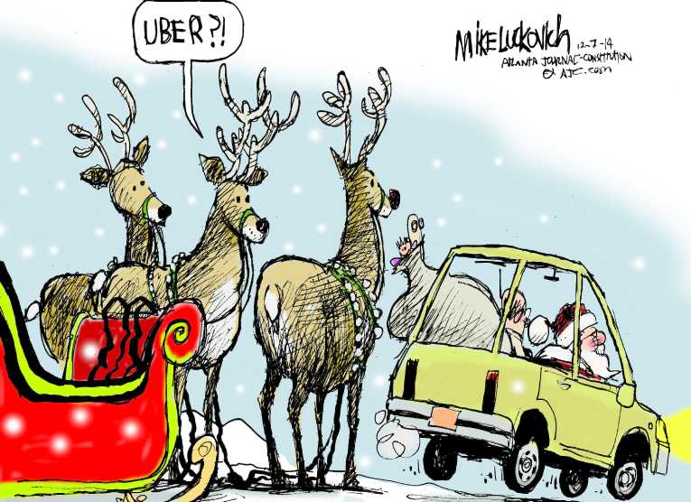 Political/Editorial Cartoon by Mike Luckovich, Atlanta Journal-Constitution on In Other News