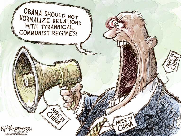 Political/Editorial Cartoon by Nick Anderson, Houston Chronicle on In Other News
