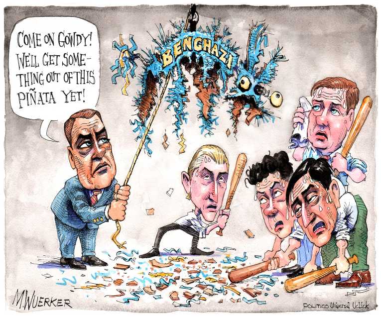 Political/Editorial Cartoon by Matt Wuerker, Politico on In Other News