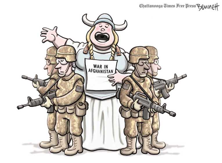 Political/Editorial Cartoon by Clay Bennett, Chattanooga Times Free Press on In Other News