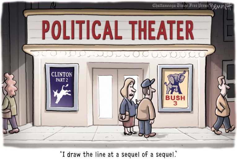 Political/Editorial Cartoon by Clay Bennett, Chattanooga Times Free Press on In Other News