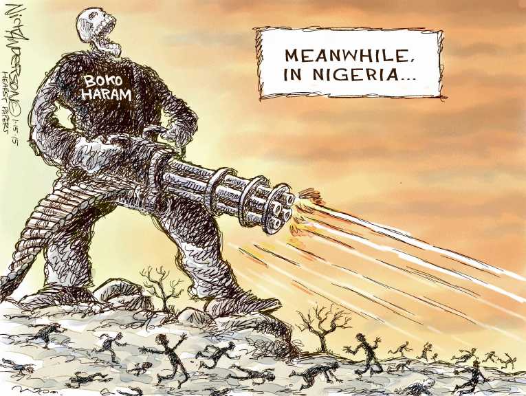 Political/Editorial Cartoon by Nick Anderson, Houston Chronicle on In Other News