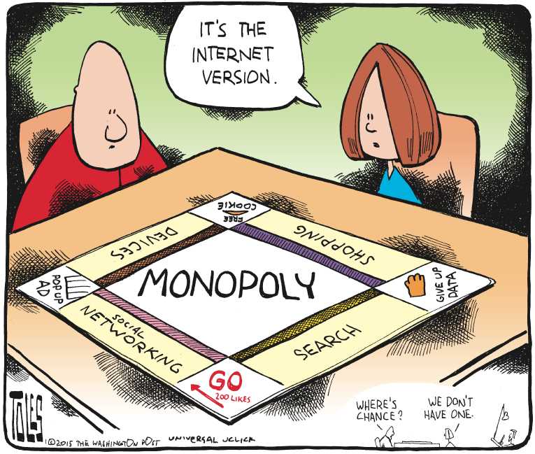 Political/Editorial Cartoon by Tom Toles, Washington Post on In Other News