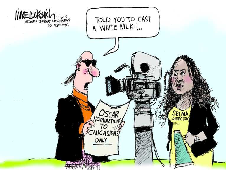 Political/Editorial Cartoon by Mike Luckovich, Atlanta Journal-Constitution on In Other News