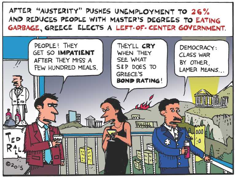 Political/Editorial Cartoon by Ted Rall on In Other News