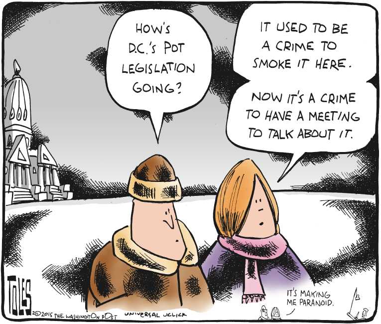 Political/Editorial Cartoon by Tom Toles, Washington Post on In Other News