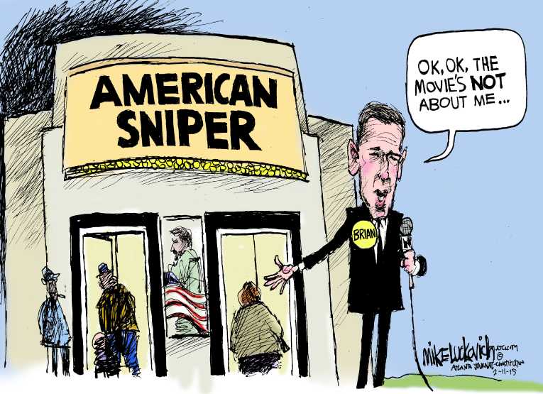 Political/Editorial Cartoon by Mike Luckovich, Atlanta Journal-Constitution on In Other News