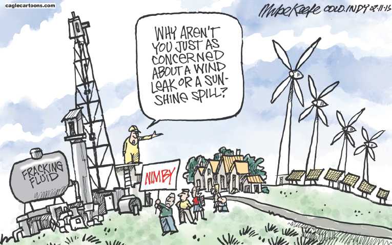 Political/Editorial Cartoon by Mike Keefe, Denver Post on Artic Ice Shelf Melting