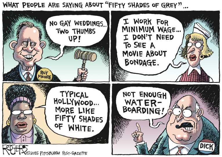 Political/Editorial Cartoon by Rob Rogers, The Pittsburgh Post-Gazette on In Other News