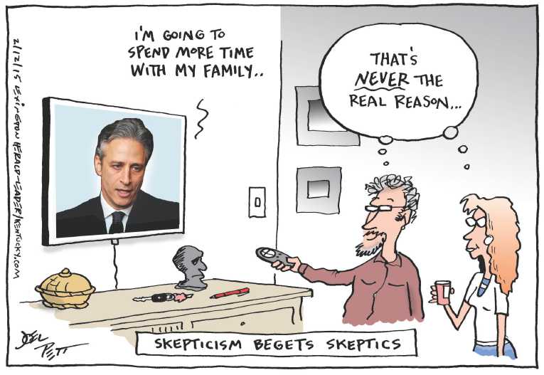 Political/Editorial Cartoon by Joel Pett, Lexington Herald-Leader, CWS/CartoonArts Intl. on In Other News