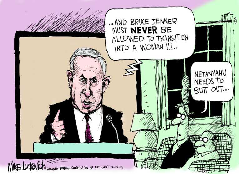 Political/Editorial Cartoon by Mike Luckovich, Atlanta Journal-Constitution on In Other News
