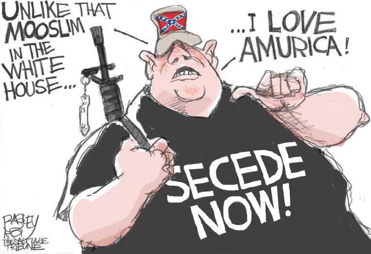 Political/Editorial Cartoon by Pat Bagley, Salt Lake Tribune on GOP Increasing Recruiting Efforts