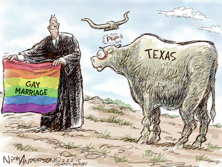 Political/Editorial Cartoon by Nick Anderson, Houston Chronicle on In Other News