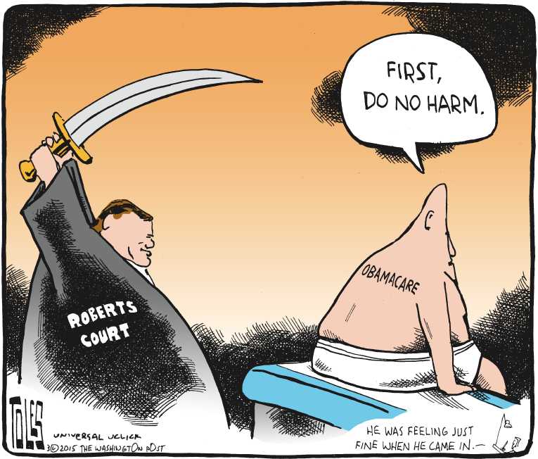 Political/Editorial Cartoon by Tom Toles, Washington Post on In Other News